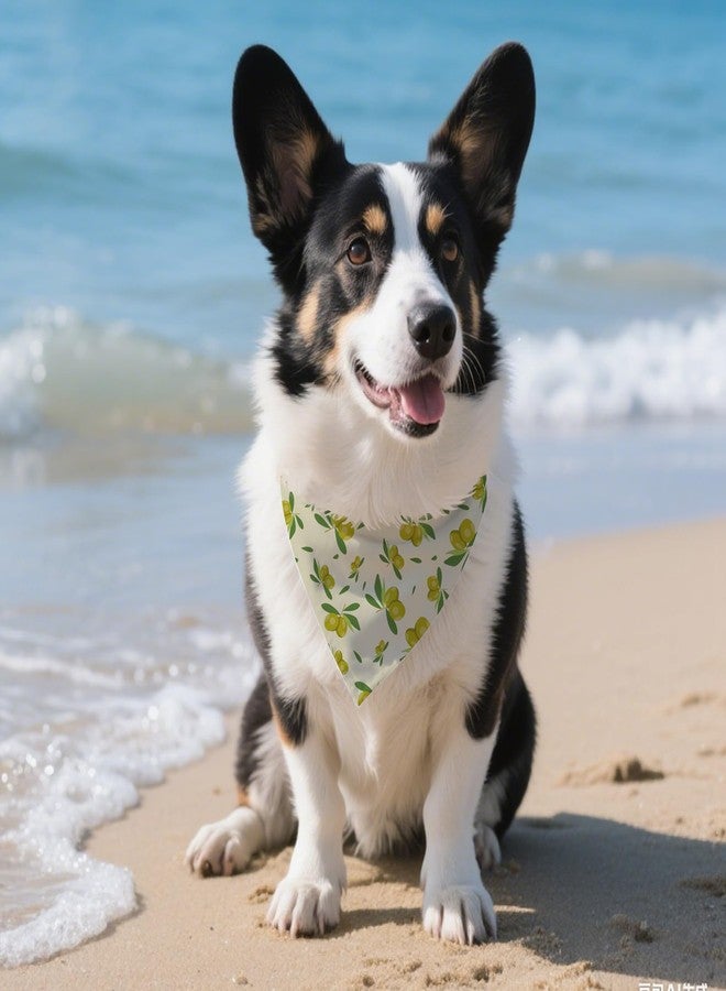 G2TUP Dog & Cat Owners Gift Green Olive Bandana Pet Scarf Dog Lover Doggy Mom Gift Olive Martini Lovers Gift Pet Party Animals Gift (Green Olive DB) - Image 5